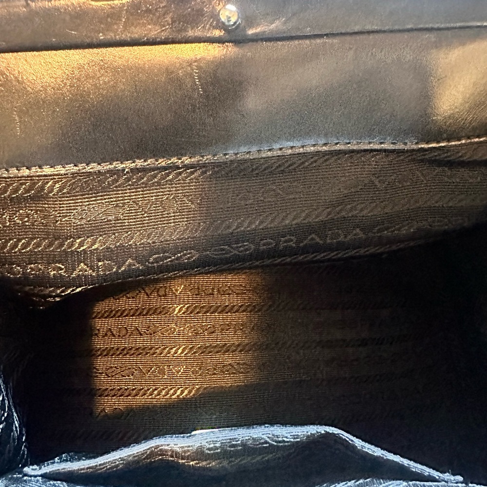 PRADA VTG Mini Madras Cerniera Doctor Bag - Picture 11 of 12